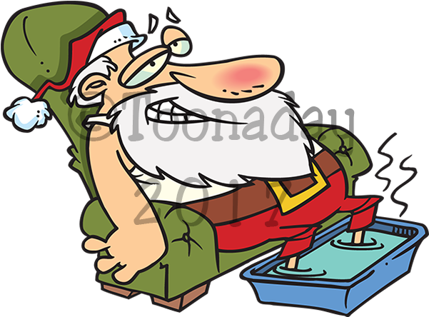 Day After Christmas Cartoon (600x450), Png Download