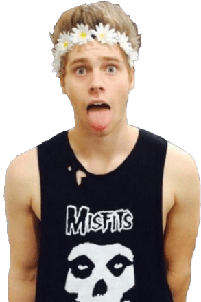 5 Seconds Of Summer Luke 2015 (500x502), Png Download