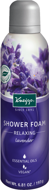 914005 - Kneipp Shower Foam Collection (400x782), Png Download