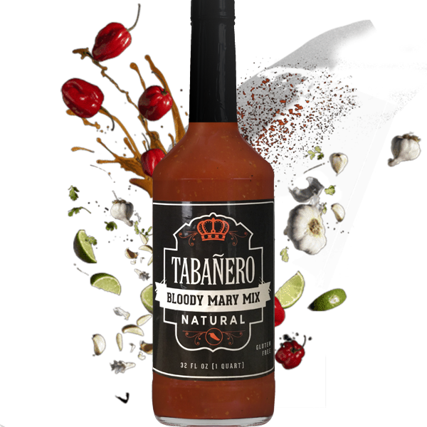 Bloody Mary Mix - 8 Oz Hot Sauce Bottle (600x600), Png Download