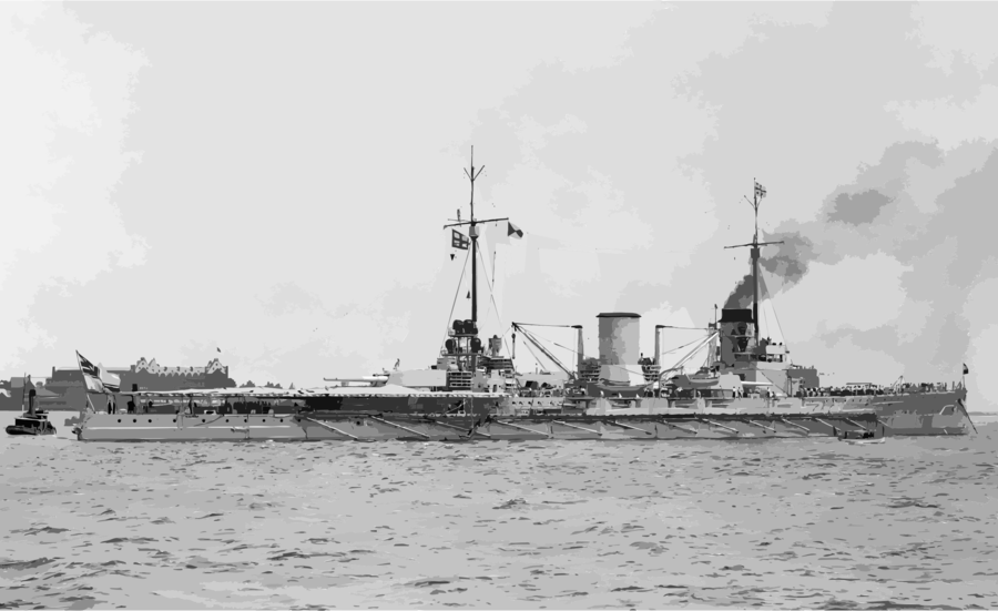 Download Moltke Hampton Roads Clipart Hampton Roads - High Seas Fleet Scuttling (900x551), Png Download