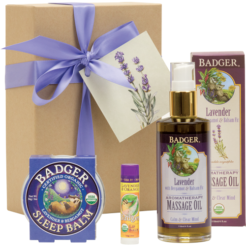 Relaxing Lavender Holiday Gift Set - Badger - Sleep Balm - 2 Oz. (500x500), Png Download