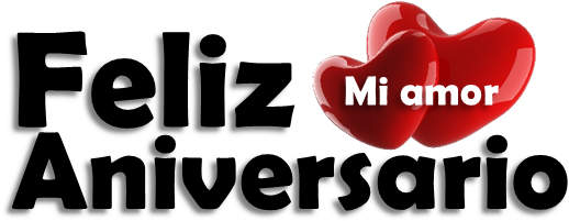 Bodas De Oro A Los 50 Años - Feliz Aniversario Amor Letras (550x220), Png Download