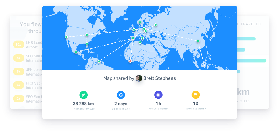 Get A Travel Map In Seconds And Share Your Stats With - World Map (982x470), Png Download