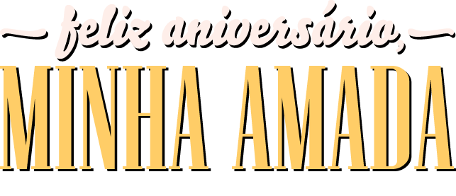 Feliz Aniversario Minha Amada (643x277), Png Download