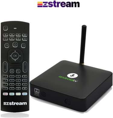 Ez Stream Media Player With Air Mouse Remote - Streaming Media (480x480), Png Download