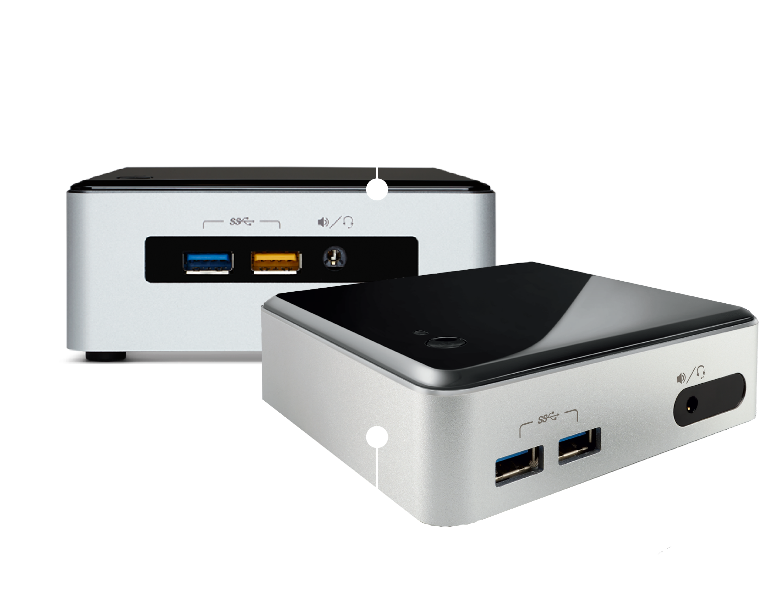 Browse Our Top Pre-configured Media Player Options - Ctl D6i5syh Intel Nuc I5 Nuc6i5syh (2.5") Barebones (1637x1236), Png Download