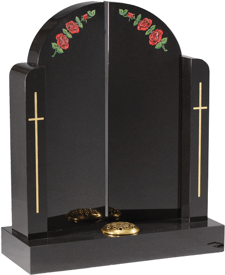 Gates Of Heaven Headstone (600x600), Png Download