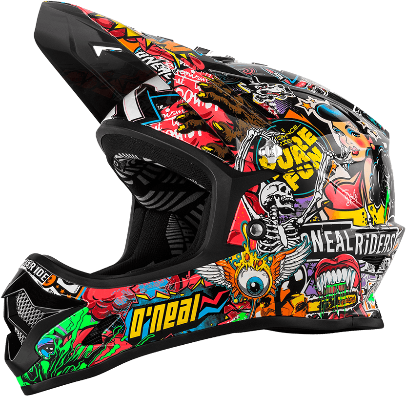 Motocross Helmet Sticker Bomb (1000x1000), Png Download