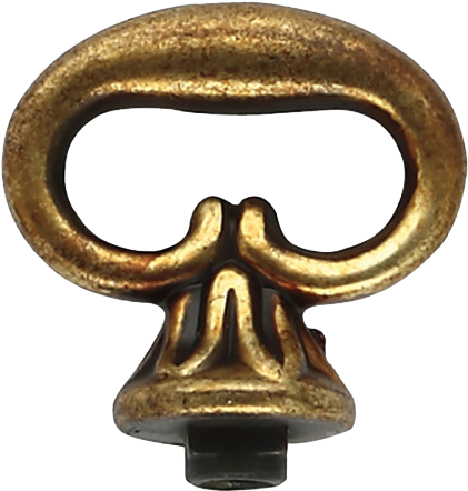 Key In Brown Windsor Antique - 1 In. X 1-1/8 In. Brown Windsor Antique Furniture Mock (440x461), Png Download