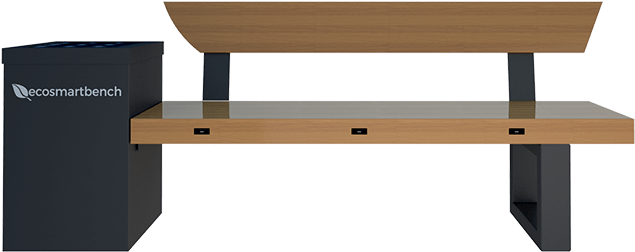 Eco Smart Bench - Picnic Table (750x563), Png Download