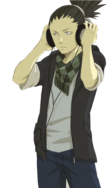 Shikamaru - Full - Shikamaru High School (526x750), Png Download