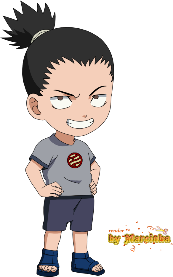 Nara Shikamaru - Shikamaru Chibi (755x1057), Png Download