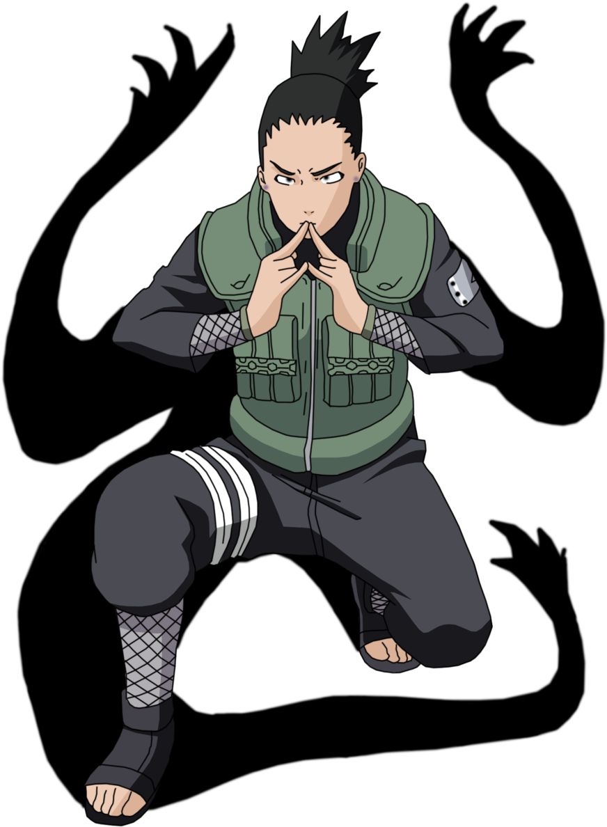 Shikamaru Posesión De Sombras (900x1269), Png Download