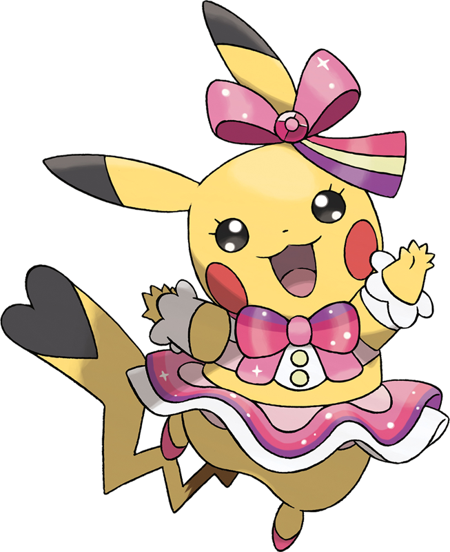 Pokemon Pikachu-popstar Is A Fictional Character Of - Pokemon Pikachu Pop Star (653x800), Png Download