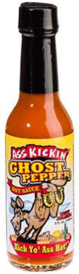 Ass Kickin Ghost Pepper - Ass Kickin Hot Sauce - Flavor: Ghost Pepper (400x400), Png Download