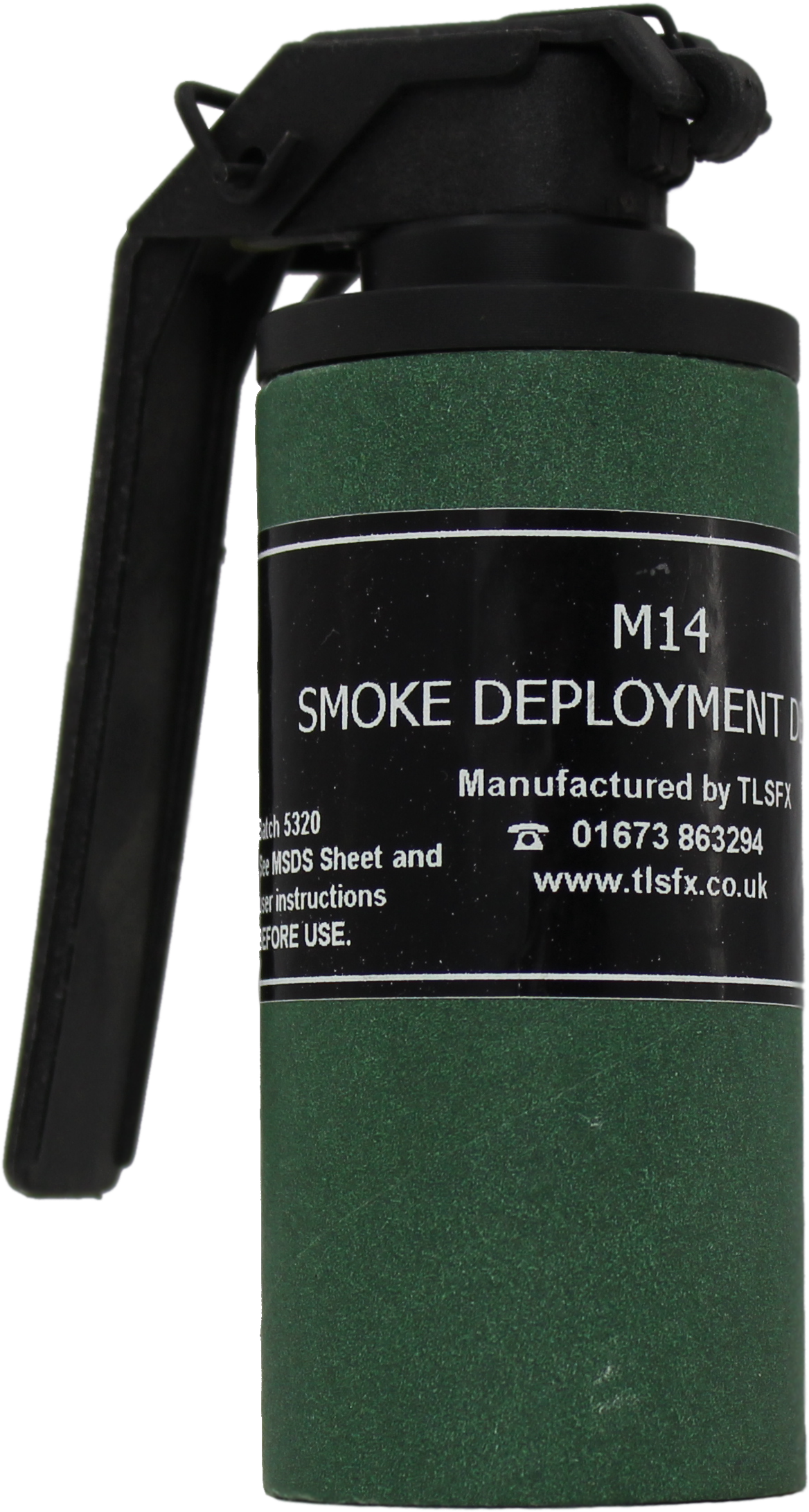 M-14 - M14 Smoke Grenade (1272x2279), Png Download