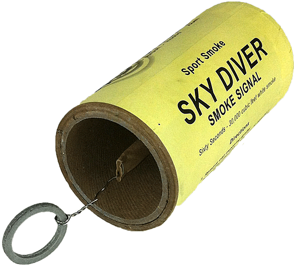 Smoke Grenade In Paintball (600x600), Png Download