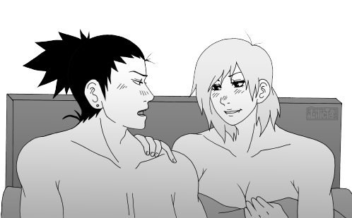 Woman, Give Me A Break - Shikatema In Bed (500x337), Png Download