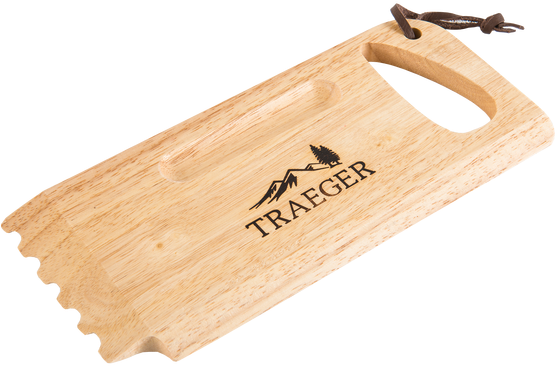Traeger Grills Wooden Grill Grate Scrape - Traeger Pellet Grills, Llc (556x556), Png Download