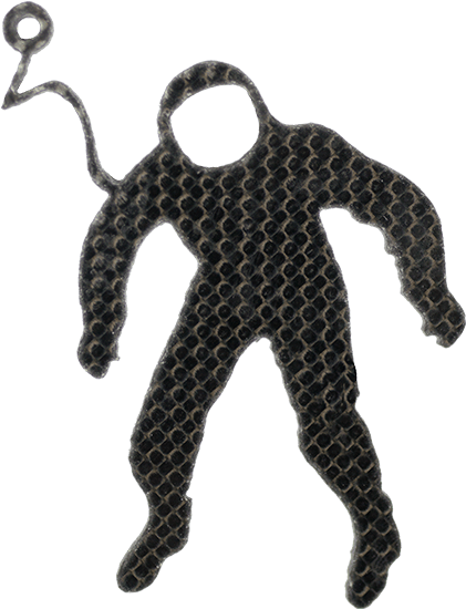 Spaceman Ornament - Figurine (600x600), Png Download