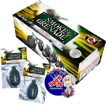 Smoke Grenade Fireworks - Fireworks (400x400), Png Download