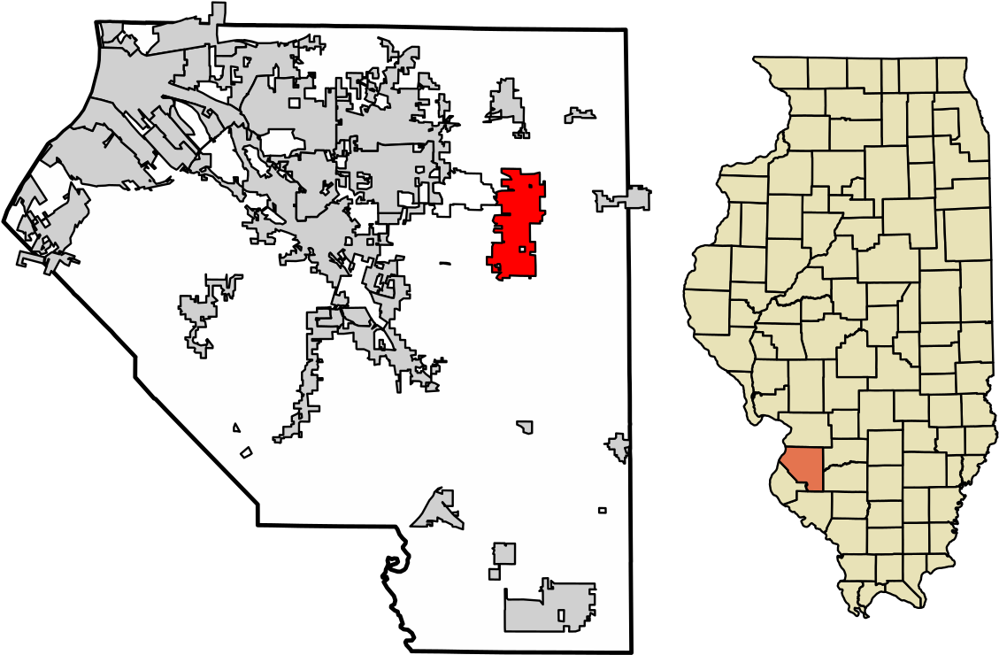 County Illinois (1200x791), Png Download