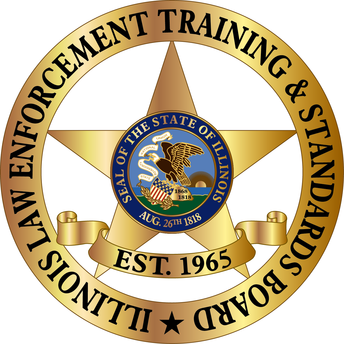 The Illinois Law Enforcement Training And Standards - Law Enforcement Training And Standard Board (1332x1332), Png Download