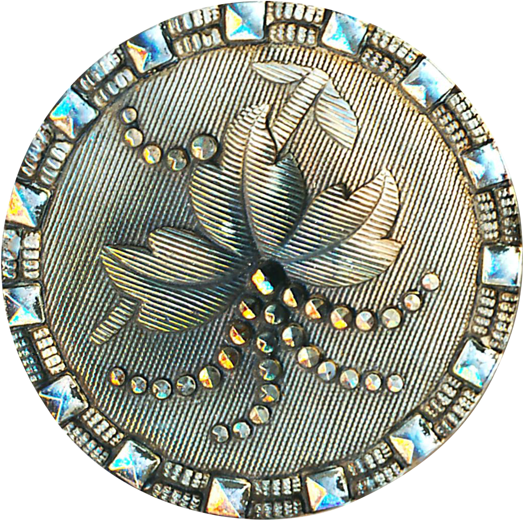 Button Late 19th Or Early 20th C - 19th Century (1030x1030), Png Download