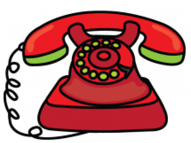 Telephone Drawing (640x480), Png Download