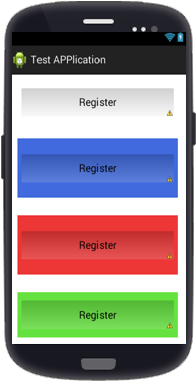 Gradient Xml - Xml Button Design Android (600x400), Png Download