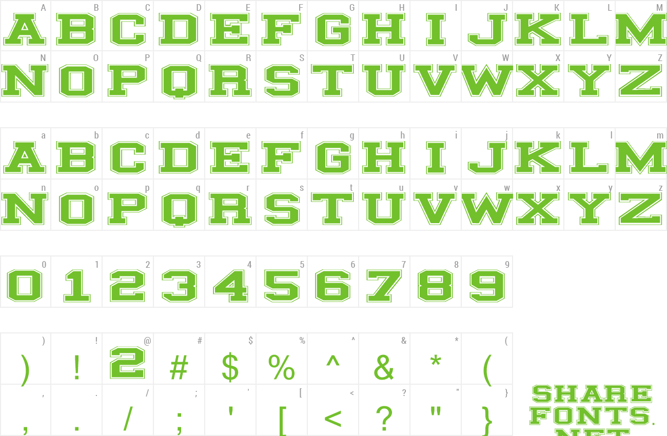 Font Illinois Block Preview - Vibrate Typography (1300x850), Png Download