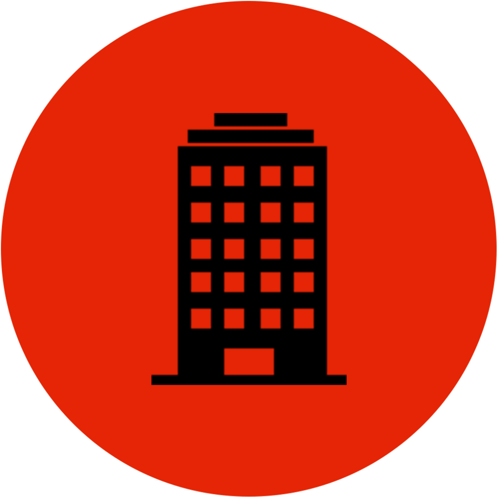 Commercial Glass - Building (1000x1000), Png Download