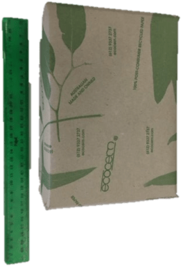 A5 Brown Paper 100% Post-consumer Recycled Australian - Wallet (400x533), Png Download