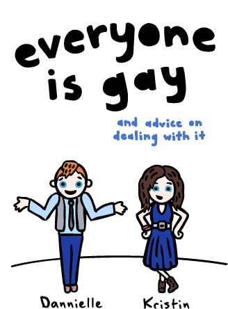 Everyone Is Gay Offers Love, Sex, And Sexuality Advice - Cartoon (330x450), Png Download