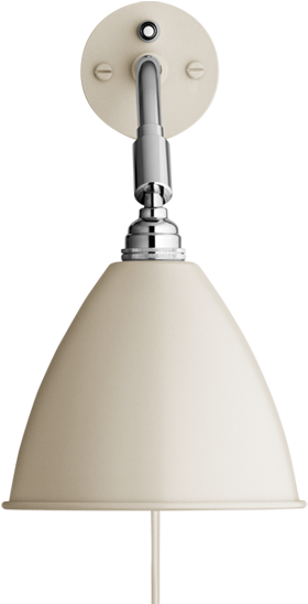 Lamparas Para Pared Png - Gubi Bestlite Bl7 Wall Lamp, Chrome/off-white (600x600), Png Download