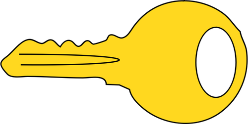 Keys Clipart Door Key - Key Clipart Png (500x251), Png Download