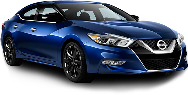 Finance A Car - Midnight Blue Nissan Maxima (600x342), Png Download