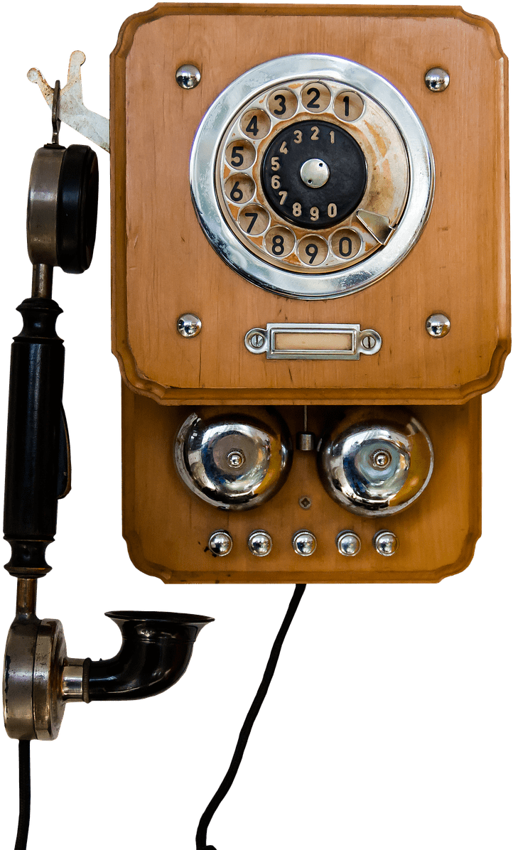Descargar - Png Vintage Phone Icon (1060x1280), Png Download
