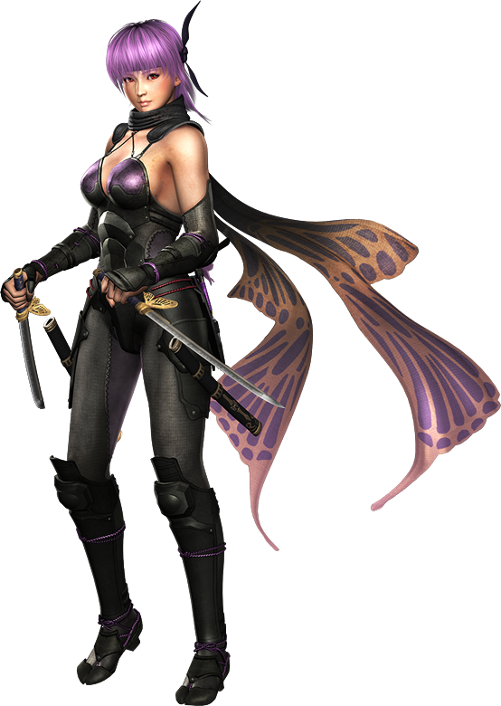 No Caption Provided - Ayane Ninja Gaiden Razor's Edge (554x780), Png Download