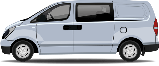 2010 Hyundai Iload (550x230), Png Download