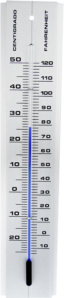 Termómetro De Pared Analógico Para Temperatura Ambiente - Temperature (1000x1151), Png Download