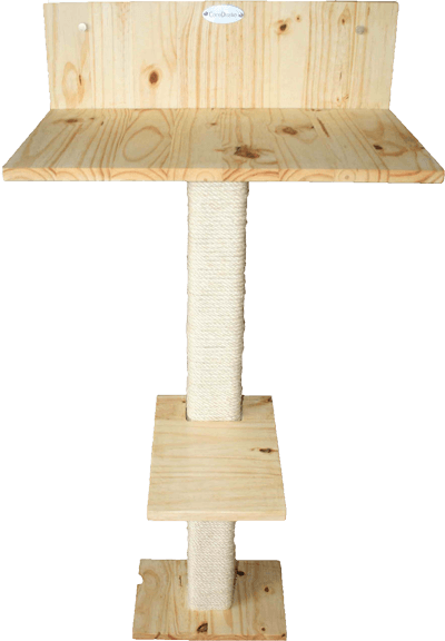 De Pared - Rascadores Para Gatos Carrefour (400x576), Png Download