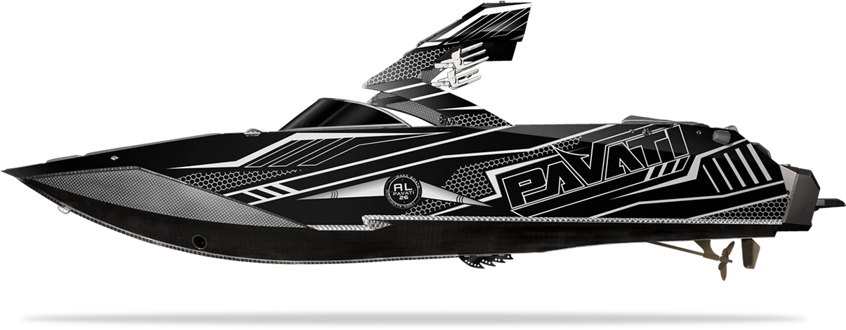 Bar None, The Highest-performing And Most Luxurious - Wake Boat (1260x491), Png Download