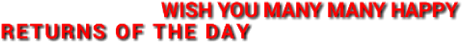 Share My Blog,like My Fb Page And Follow Me On Google - Many Many Happy Returns Of The Day Png (640x360), Png Download
