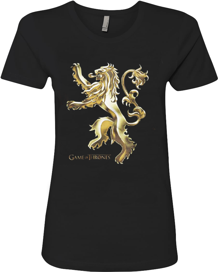 Game Of Thrones Chrome Lannister Sigil Girl - Game Of Thrones Mask: House Lannister Lion (1200x1200), Png Download