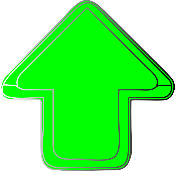 How To Set Use Green Arrow Up Clipart - Clip Art (600x588), Png Download