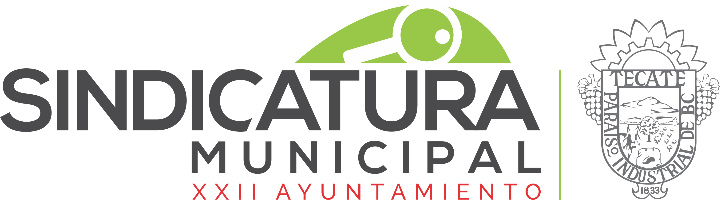 Sindicatura Xxii Ayto - Tecate Bc (3066x852), Png Download