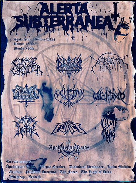 Alerta Subterranea Nº07 - Force Possessed By Metal (600x600), Png Download