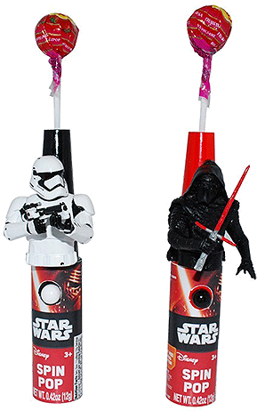 Star Wars Episode 7 Spin Pops For Fresh Candy And Great - Star Wars Spin Pop Candy (500x500), Png Download